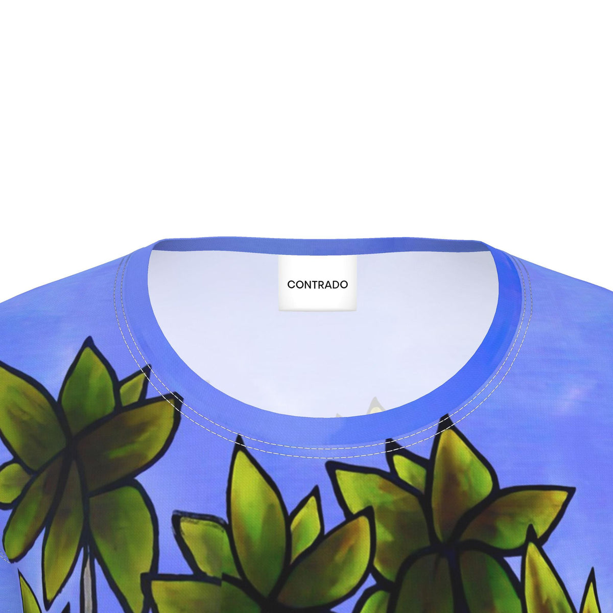 St Barth Women’s Baby T-Shirt – Coco Plage – KFA Hand Painted Style