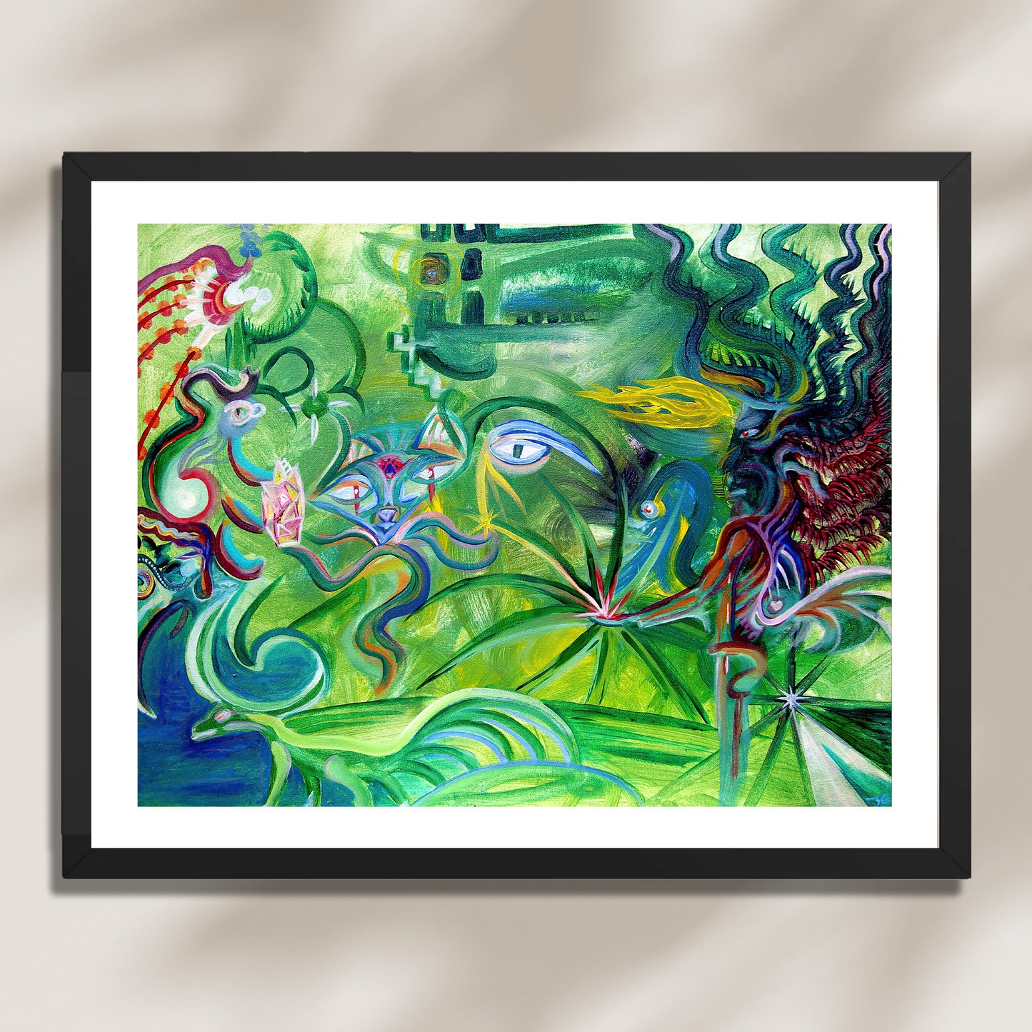 St Barth Art Print – Emotions & Light – Abstract Wall Art
