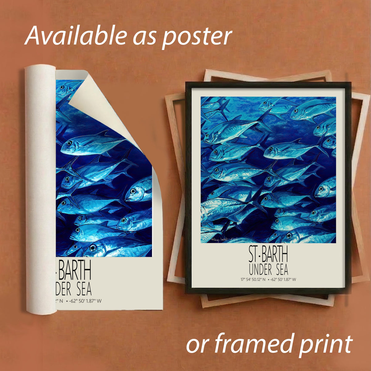 Liches available framed and unframed