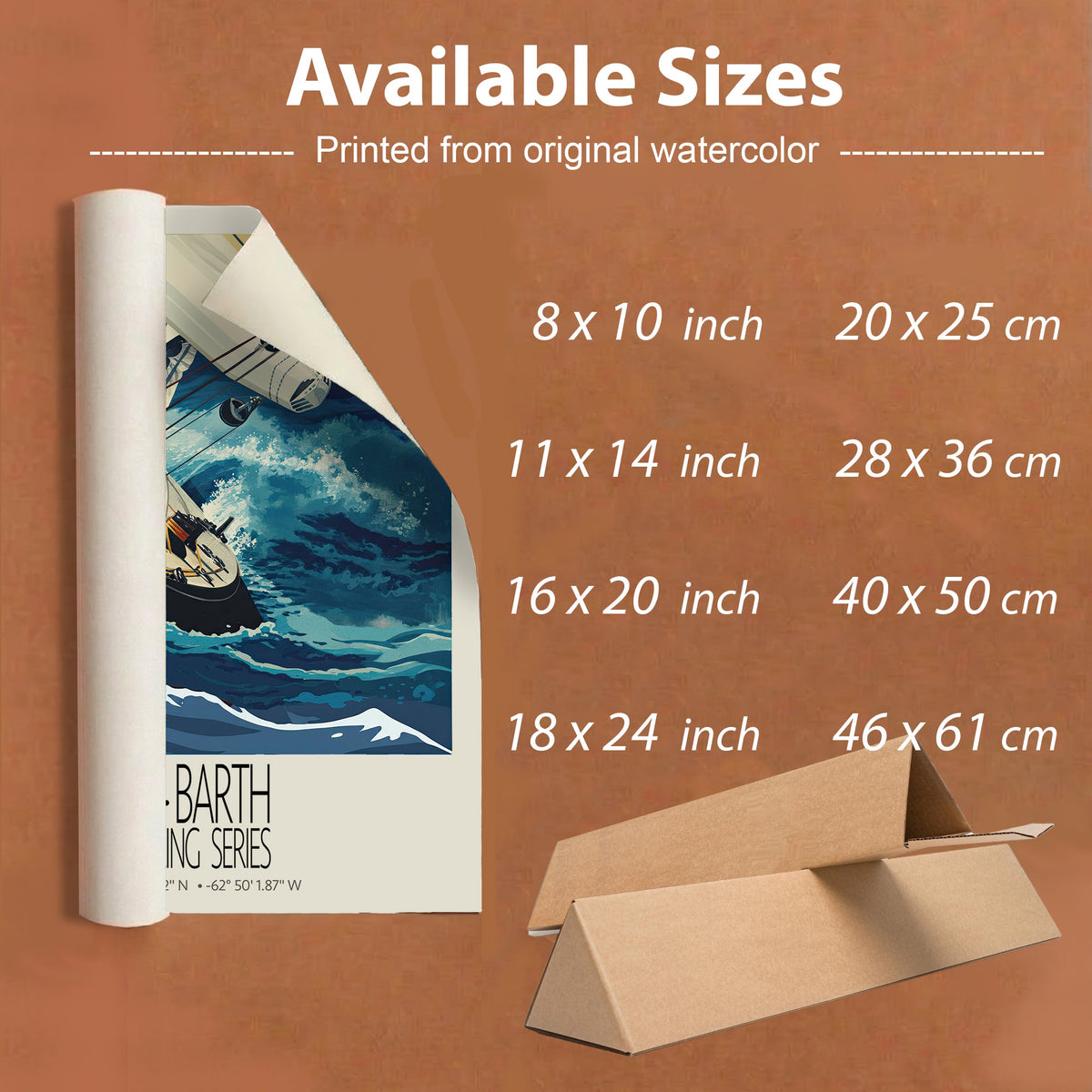 Red Hull unframed travel poster available sizes