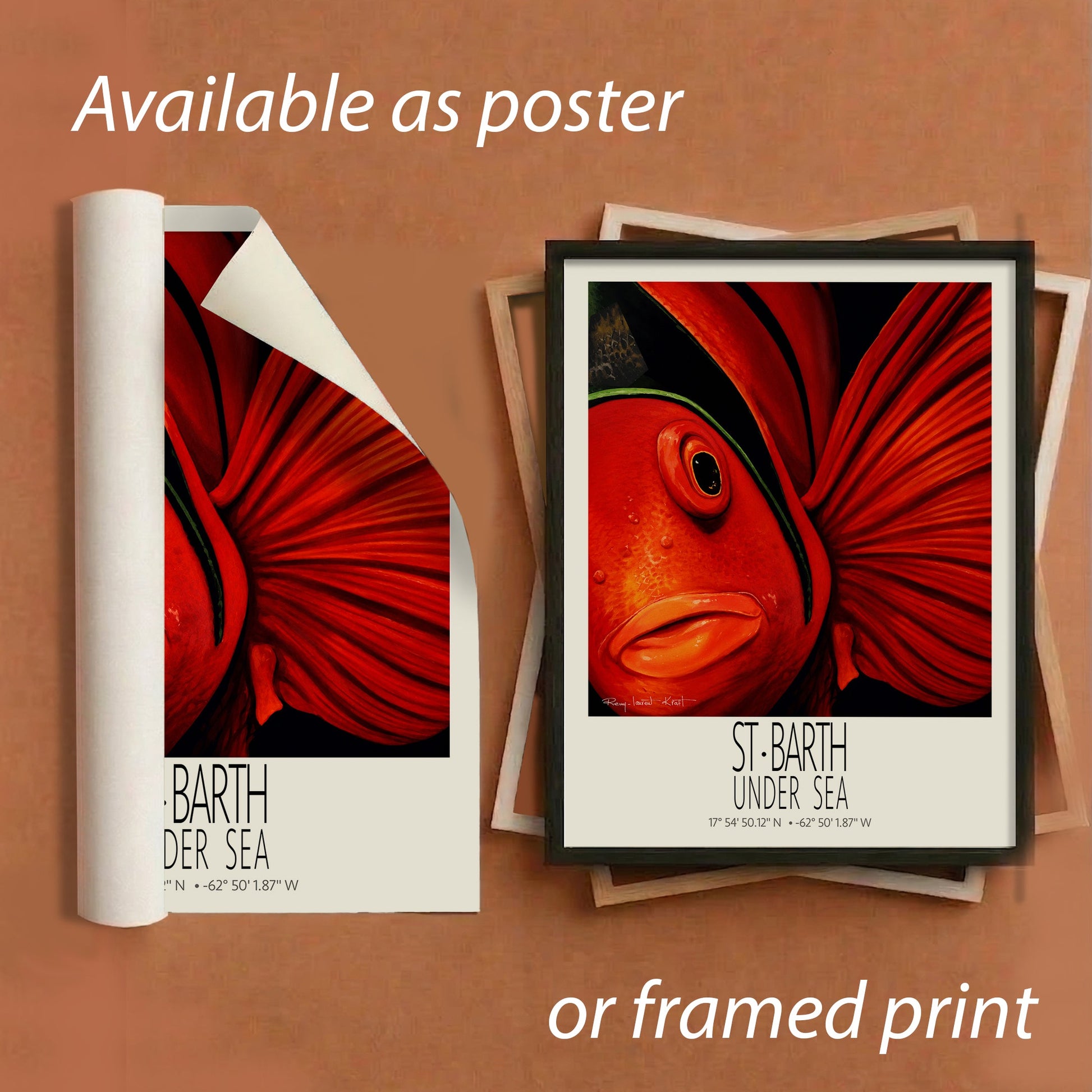 Tomate available framed and unframed