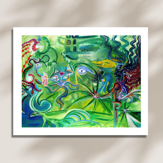 Abstract Art Print – Emotions & Light – Contemporary Wall Art