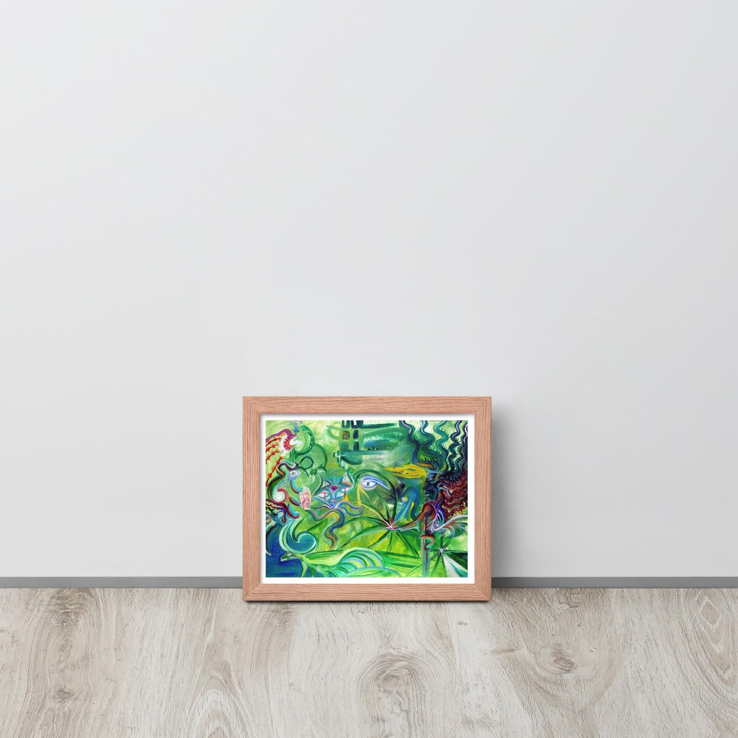 Abstract Art Print – Emotions & Light – Framed Contemporary Wall Art