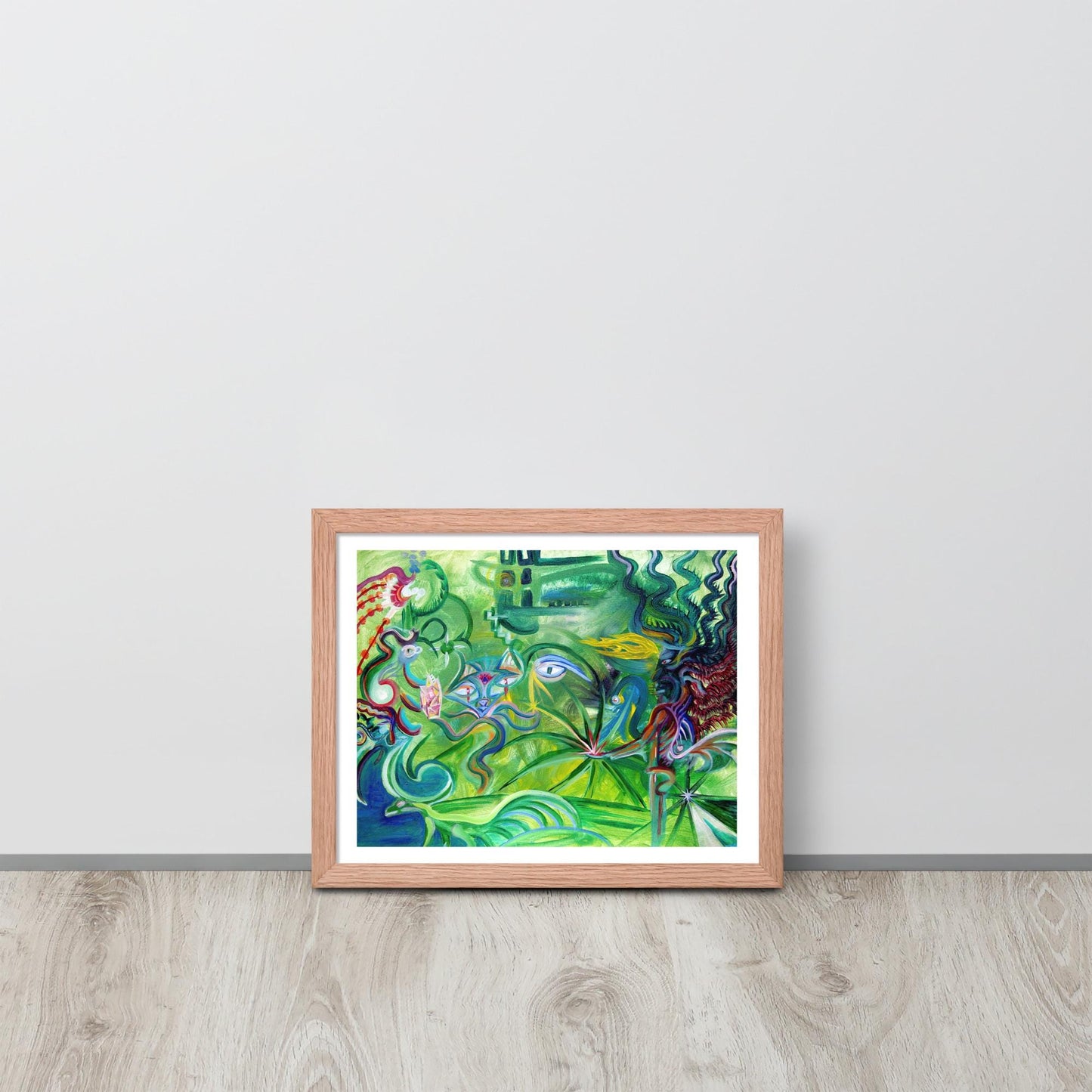 Abstract Art Print – Emotions & Light – Framed Contemporary Wall Art