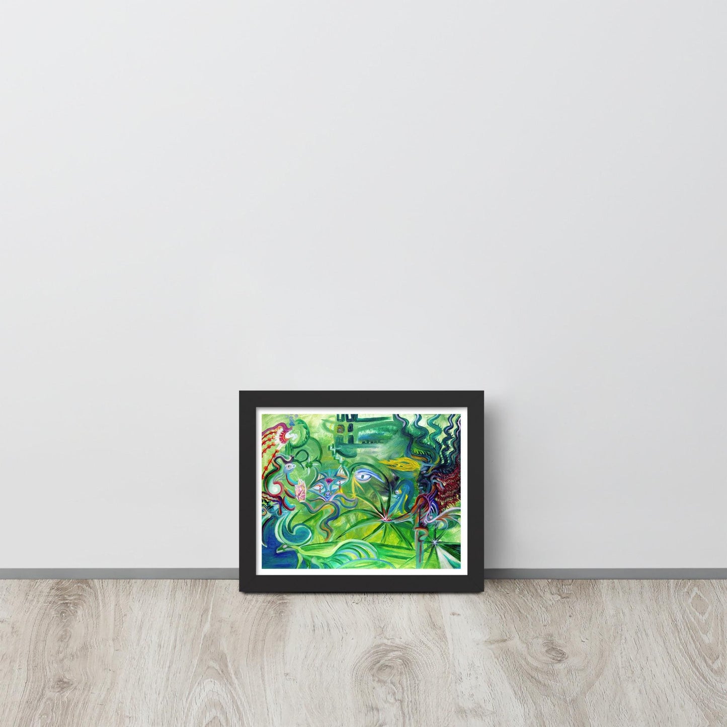 Abstract Art Print – Emotions & Light – Framed Contemporary Wall Art
