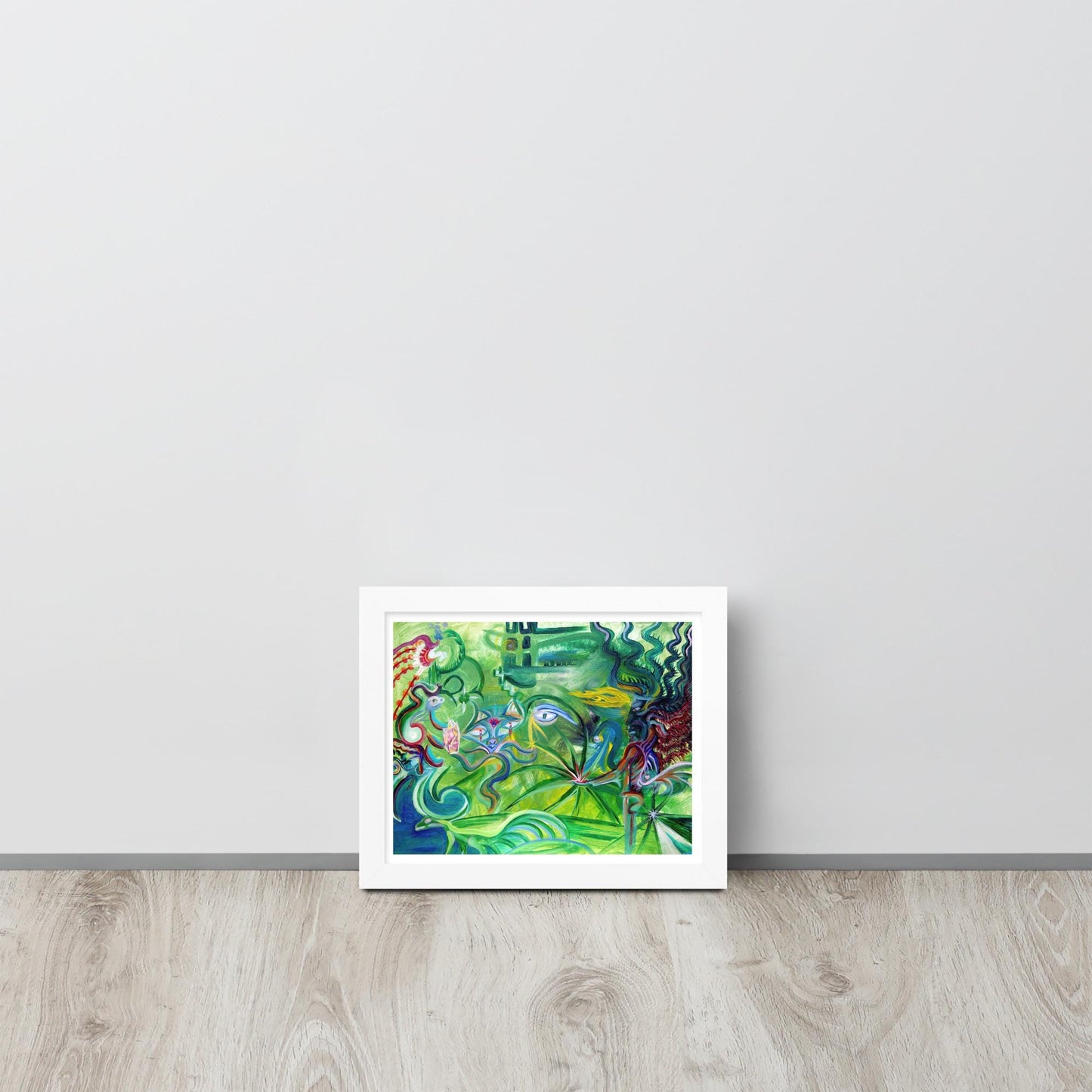 Abstract Art Print – Emotions & Light – Framed Contemporary Wall Art